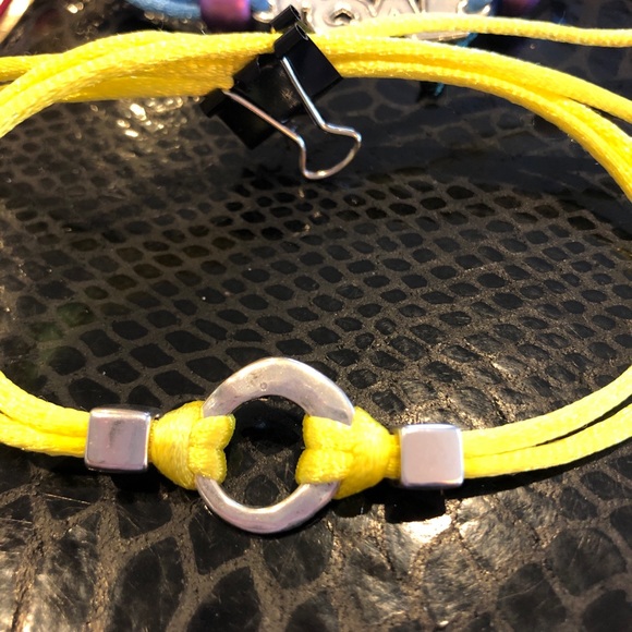 Set of 3 Satin Cord Adjustable Bracelets - Picture 2 of 4